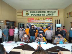 Polisi Bekuk 5 Pelaku Pembacokan yang Tewaskan Pelajar SMA di Kota Jambi