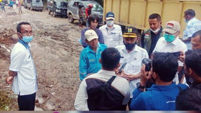 Peninjauan Jalan Provinsi yang Rusak di Tanjabtim
