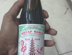 Kemasan Kecap Manis Merek “Dua Ayam” Tanpa Label Halal MUI