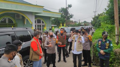Ketua Satgas Penanganan Covid-19 Kunjungi Lokasi Zona Merah di Jambi.