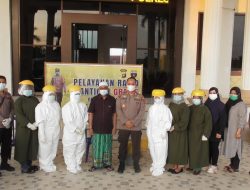 Sebelum Mondok, Puluhan Santri Dilakukan Rapid Test Antigen Secara Gratis