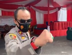 Uniknya Pos Pelayanan Lebaran Bernuansa Merah Putih Polsek Jaluko