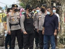 Bupati Romi Bersama Kapolda Jambi Kunjungi Korban Kebakaran di Desa Mendahara Tengah