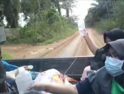 Berjiwa Sosial, Kapolsek Tabir Ulu Bantu Ibu yang Mengalami Pendarahan