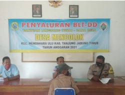 116 Kepala Keluarga di Desa Mencolok Dapat BLT DD