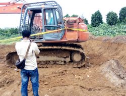 Polisi Segel Dua Lokasi Galian C di Tanjabtim