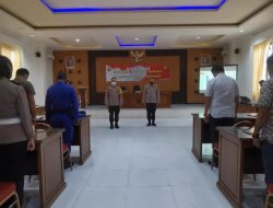 AKBP Guntur Saputro Pimpin Doa dan Heningkan Cipta untuk Korban Covid-19