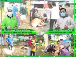 SD Islam Al Falah 2 Jambi Sembelih Hewan Kurban