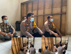 Kapolres Tanjab Barat Rayakan Idul Adha Bersama Para Tahanan