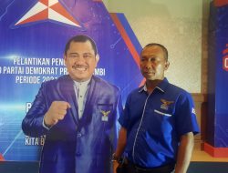 Mashuri Ketua DPD Demokrat, Sukarman Bontet : Siap Besarkan Partai Hingga ke Pelosok Desa