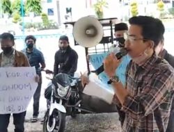 Demo Dugaan Korupsi Pembelian Kondom di BKKBN Jambi