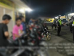 Nekat Balapan Liar di Bulan Ramadan, 11 Motor Disita Polisi