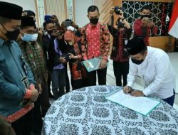 Wakil Wali Kota Maulana Apresiasi Penandatanganan MoU antara Baznas dan Bank Jambi