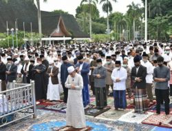 Pemerintah Kota Jambi Gelar Salat Idul Fitri Berjamaah