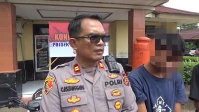 Kapolsek Jaluko, IPTU Ojak. P. Sitanggang. (foto:ist)