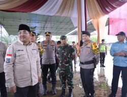 Pastikan Pemilu Aman, Tim Pamatwil Polda Jambi Tinjau TPS di Tungkal