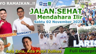 Jalan Sehat Laza-Aris, Kampanyekan Kesehatan dengan Olahraga