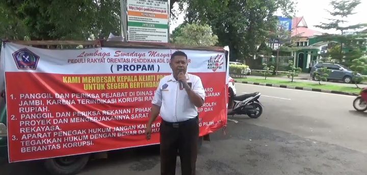 Ketua LSM PROPAM, Suheri Dwi Novriadi.