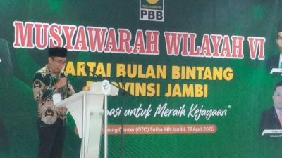 Yulius Nur Nahkodai PBB Jambi