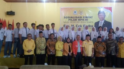 Cek Endra Sosialisasikan 4 Pilar MPR RI 