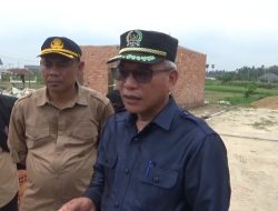 Ketua DPRD Turun Lapangan Bersama OPD Terkait ke Perumahan di Sungai Gelam, Satu Unit Rumah Diminta Bongkar Karena Langgar Aturan