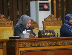 Ketua DPRD Zilawati Pimpin Rapat Paripurna Pembahasan LKPJ Bupati Tanjabtim Tahun 2025