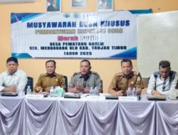 Kopdes Merah Putih Desa Pematang Rahim Telah Terbentuk, Ini Sususan Pengurusnya