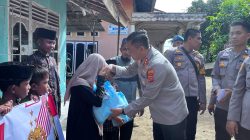 Kapolres AKBP Heri Supriawan Berbagi Kebahagiaan di Rumah Tahfiz Gaza dalam Rangka HUT Bhayangkara ke-79
