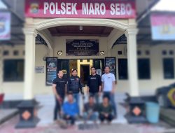 Polsek Maro Sebo Ringkus 3 Pencuri Barang Antik di Kompleks Candi Muaro Jambi 