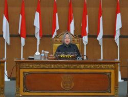 Rapat Paripurna DPRD Tanjabtim Terkait Tanggapan Bupati Atas Pandangan Umum Fraksi