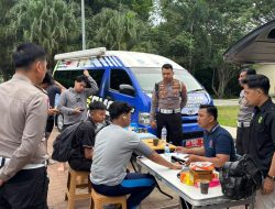 Sambut HUT Bhayangkara ke-79, Polres Muaro Jambi Gelar Car Free Day