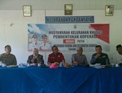 Ketua DPRD Tanjabtim Zilawati Hadiri Musyawarah Pembentukan Koperasi Merah Putih di Pandan Jaya