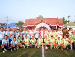 Bupati Muaro Jambi Buka Turnamen Sepak Bola Bupati Cup 2025 di Lapangan Akso Dano