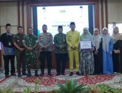 Wakil Bupati Junaidi Mahir Serahkan Bonus MTQ