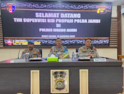 Bid Propam Polda Jambi Sambangi Polres Muaro Jambi