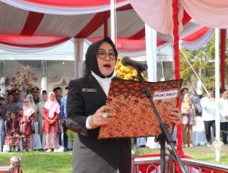 Ketua DPRD Zilawati Bacakan Teks Proklamasi di Upacara Kemerdekaan RI, Penuh Penghayatan 
