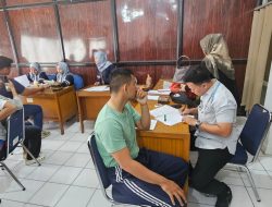 Atlet Bela Diri Jambi Jalani Rangkaian Tes Kesehatan Jelang PON di Kudus, Ketua Koni AKBP Mat Sanusi Berikan Semangat 