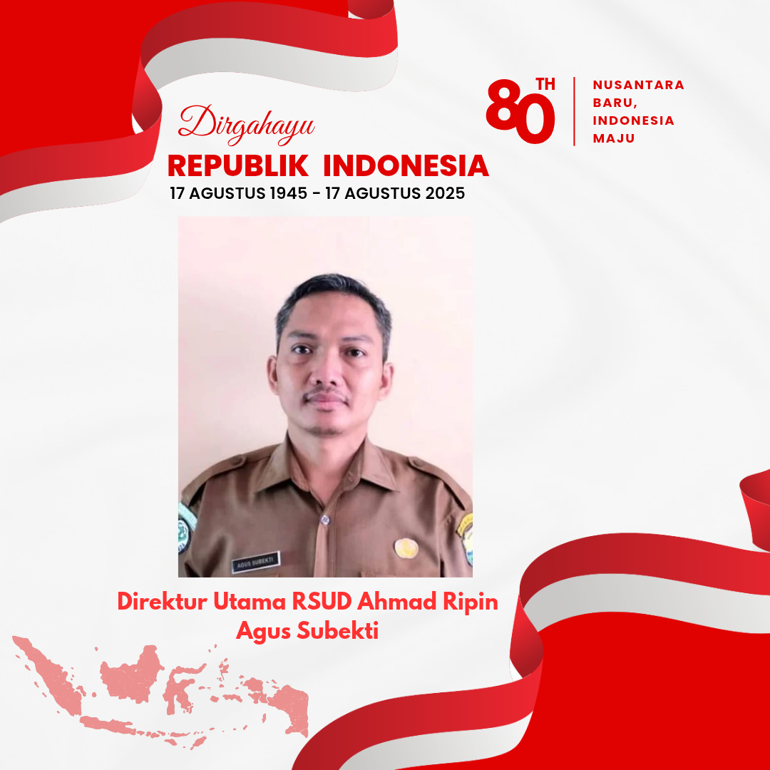 Direktur Utama RSUD Ahmad Ripin, Agus Subekti.