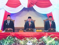 Ketua DPRD Muaro Jambi Pimpin Sidang Paripurna Mendengarkan Pidato Kenegaraan 