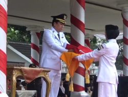 Bupati Muaro Jambi Jadi Inspektur Upacara HUT RI ke-80