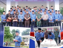 Wabup Junaidi H. Mahir Pimpin Apel Hari Kesadaran Nasional 