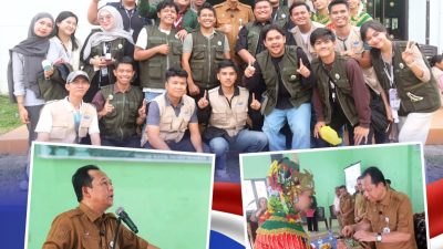 Bupati BBS Hadiri Undangan Pembukaan Pengabdian Mahasiswa KKN di Desa Teluk Raya