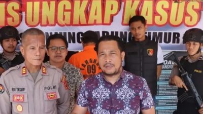 Kades Sungai Toman Jadi Tersangka Kasus Pemasangan Portal di Jalan Umum