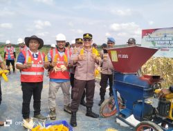 Polres Muaro Jambi dan PT. Brahma Panen Jagung 