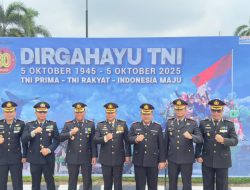 Kapolres Muaro Jambi Hadiri Upacara Peringatan HUT TNI ke-80 
