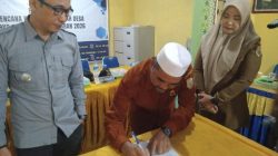 Desa Mendahara Tengah Sukses Gelar Musdes Penetapan RKPDes 2026