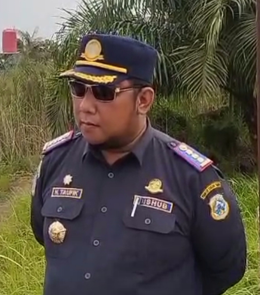 Kadis Perhubungan Kabupaten Tanjung Jabung Timur, H. Taufik Hidayat.
