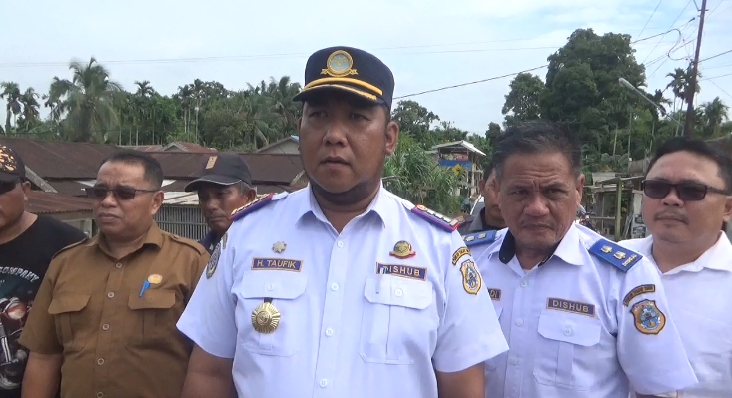 Kadis Perhubungan Kabupaten Tanjung Jabung Timur, H. Taufik Hidayat.