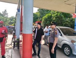 Cegah BBM Subsidi Disalahgunakan, Polsek Jaluko Tertibkan SPBU