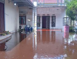 Banjir Landa Permukiman 3 Desa di Tanjabtim 